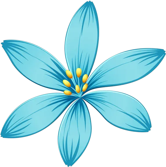 Blue Flowers Flower Png Images Indian Flower Transparent Background Clipart Flowers Clipart Transparent Background