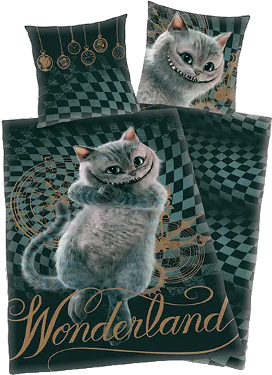 Alice In Wonderland Cheshire Cat Duvet Cover Multicolour Alicja W Krainie Czarów Pociel Png Cheshire Cat Png