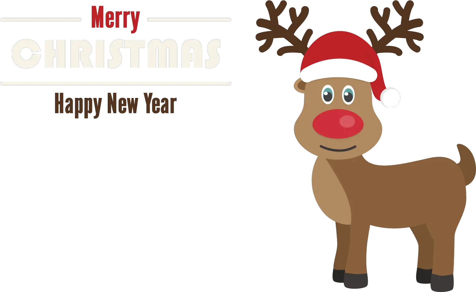 Santa Clauss Reindeer Rudolph Christmas Card Christmas Merry Christmas Snowman Png Rudolph The Red Nosed Reindeer Png