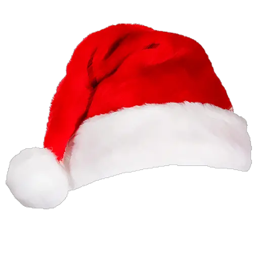 Pixel Christmas Hat Png