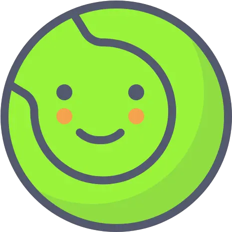 Tennis Icons Happy Png Pea Icon