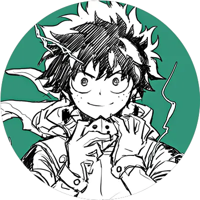 Icons Desu Close My Hero Academia Midoriya Icon Png Izuku Midoriya Png