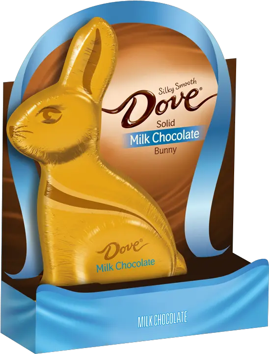 Dove Milk Chocolate Bunnies Are Hopping Easter Chocolate Dove Png Dove Chocolate Logo