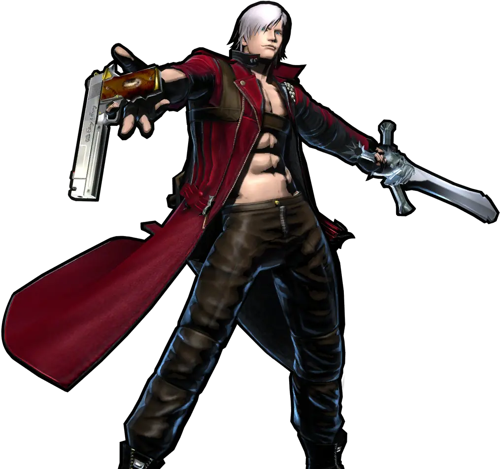 Marvel Vs Capcom 3 Renders Marvel Vs Capcom 3 Dante Png Vs Transparent Background