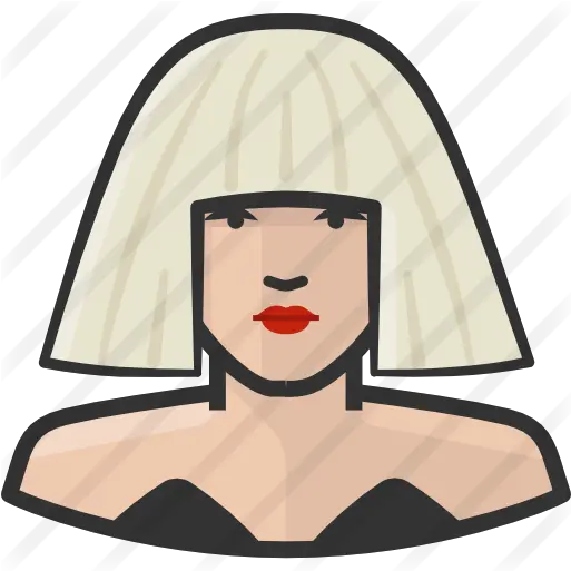 Lady Gaga Lady Gaga Drawing Easy Png Lady Gaga Transparent