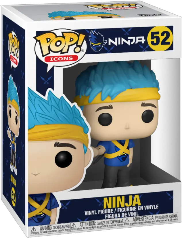 Ninja Ninja Funko Pop Png Tyler Blevins Png