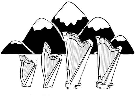 Home Mile High Chapter Of The American Harp Society Harp String Png Harp Icon