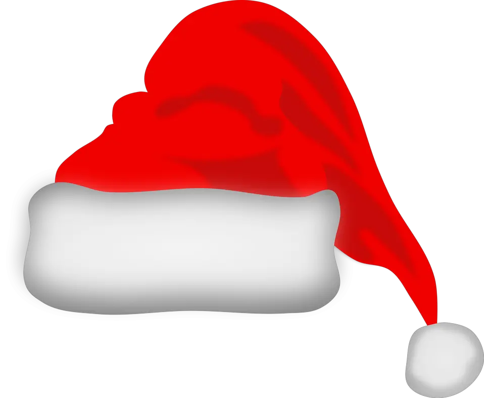 Christmas Hat From The Side Png