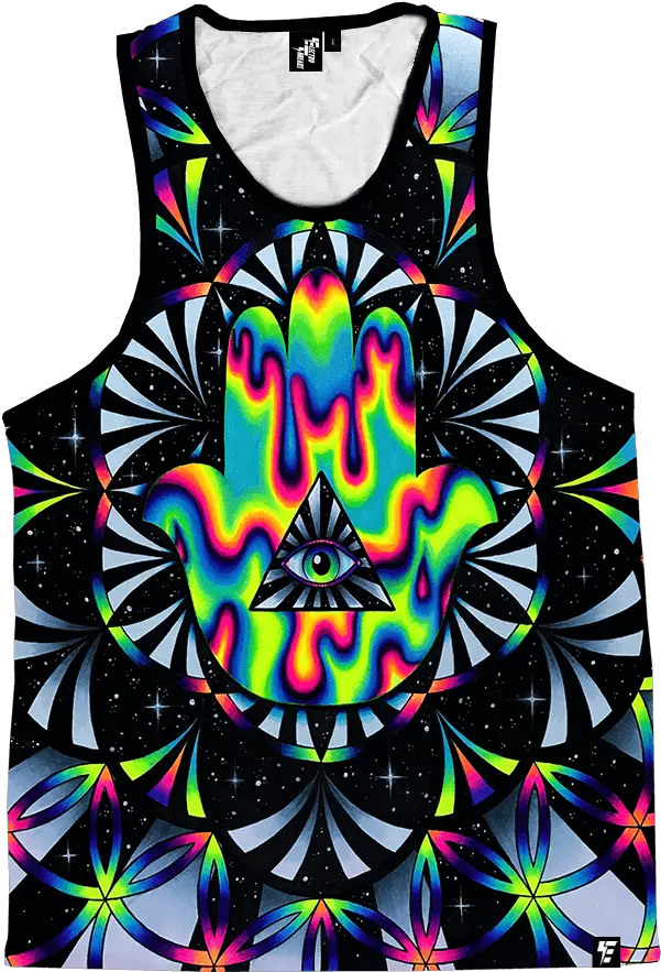 Trippy Hamsa Unisex Tank Top Trippy Hamsa Png Trippy Png