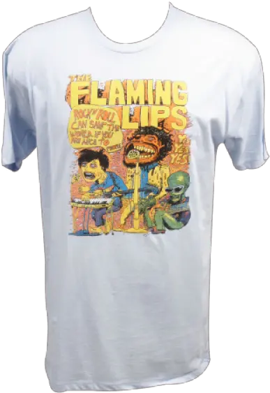 Save The World T Shirt Flaming Lips T Shirt Png Tshirt Png