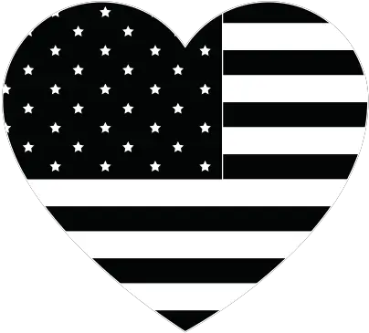 Usa Heart Flag Icon Canva Heart Flag Clipart Black And White Png Usa Flagge Icon