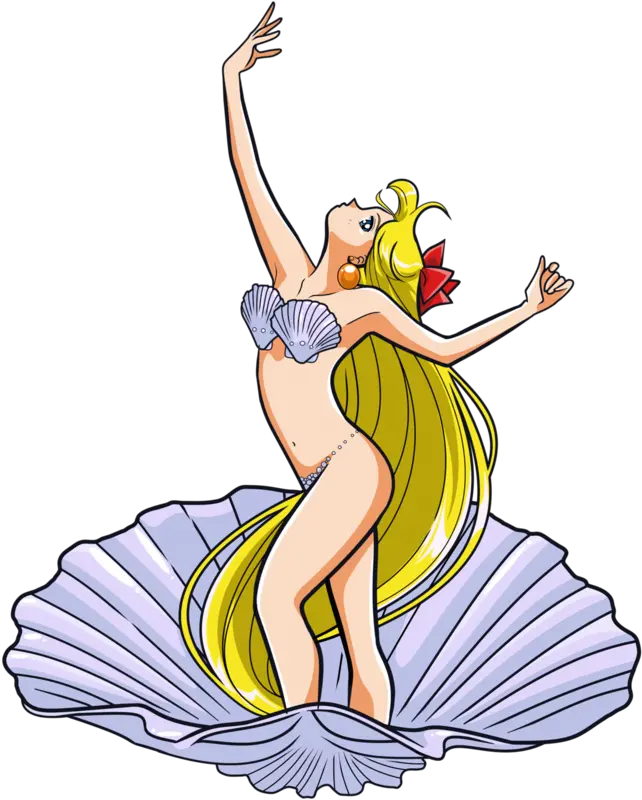 Download Hd Venus Drawing Birth Birth Of Venus Png Venus Png