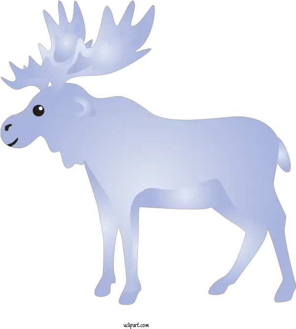 Animals Reindeer Moose Cartoon For Png Transparent