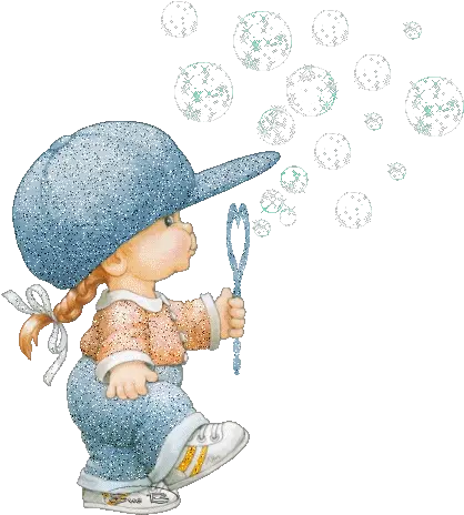 Beautiful Children Gif Tubepng Dessin Humour Fond D Blowing Bubbles Cartoon Gif Heart Gif Png