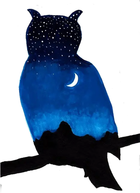 Owl Silhouette Painting Clip Art Silhouette Of An Owl Png Owl Silhouette Png