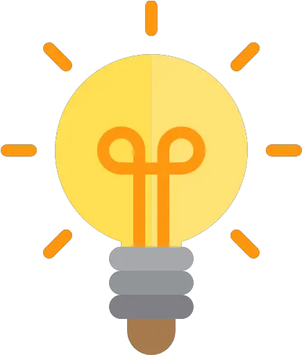 Light Bulb Light Bulb Icon Flaticon Png Lightbulb Icon Transparent Background