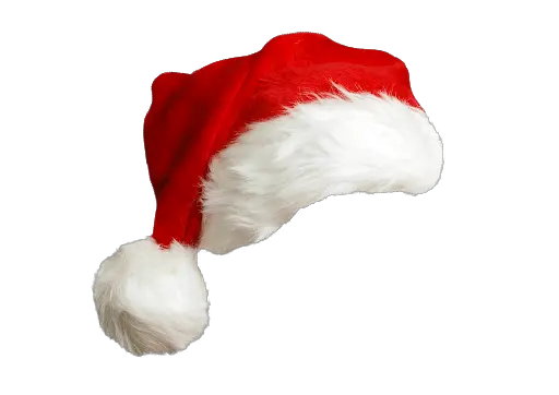 Anime Transparent Background Christmas Hat Png