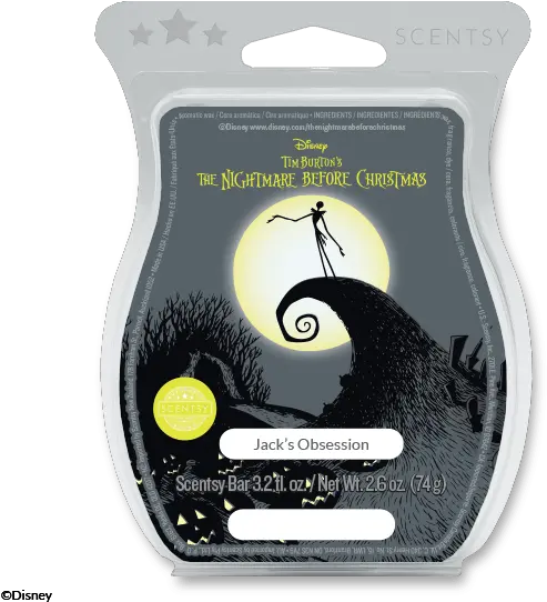 The Nightmare Before Christmas Jacku0027s Obsession Nightmare Before Christmas Scentsy Bar Png Nightmare Before Christmas Png