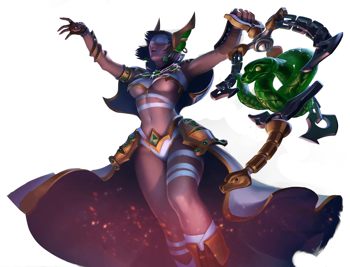 Paladins Seris Splash Art Hd Png Download Original Size Paladins Seris Jade Priestess Paladins Png