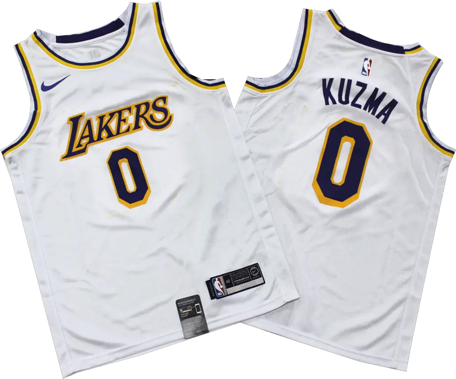 Lakers Jersey Nike Kuzma Bryant Nike White Jersey Png Lakers Icon Jersey