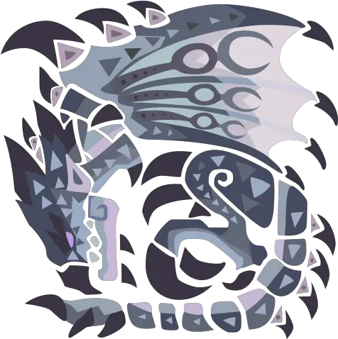 Silver Rathalos Monster Hunter Silver Rathalos Icon Png Silver Dragon Icon