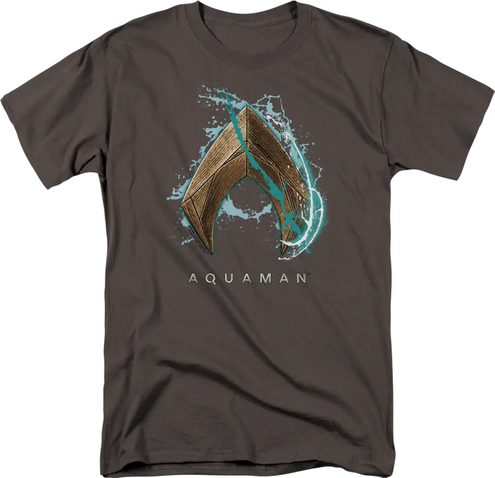 Aquaman Logo Png 2 Image Six Million Dollar Man T Shirt Aquaman Logo Png