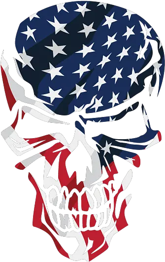 American Flag Skull Weekender Tote Bag Dawn Patrol Png 16 X`16 Pixel Skull Icon