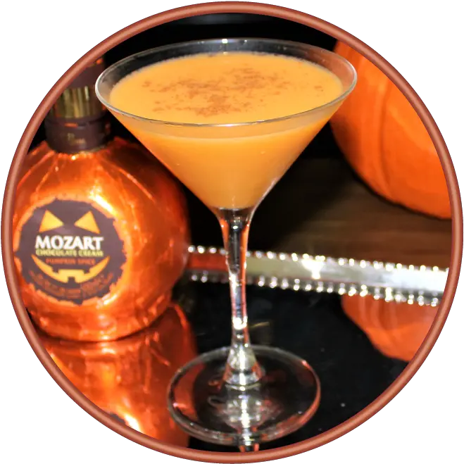 Mozart Pumpkin Martini Niche Import Co Great Seal Of The United Png Martini Png