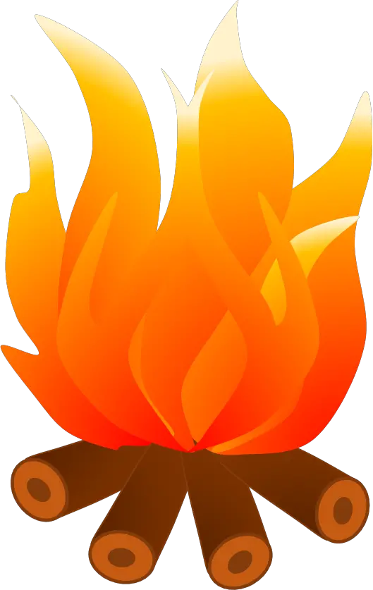 Bonfire Png Images Free Download Clipart Image Of Fire Campfire Transparent Background