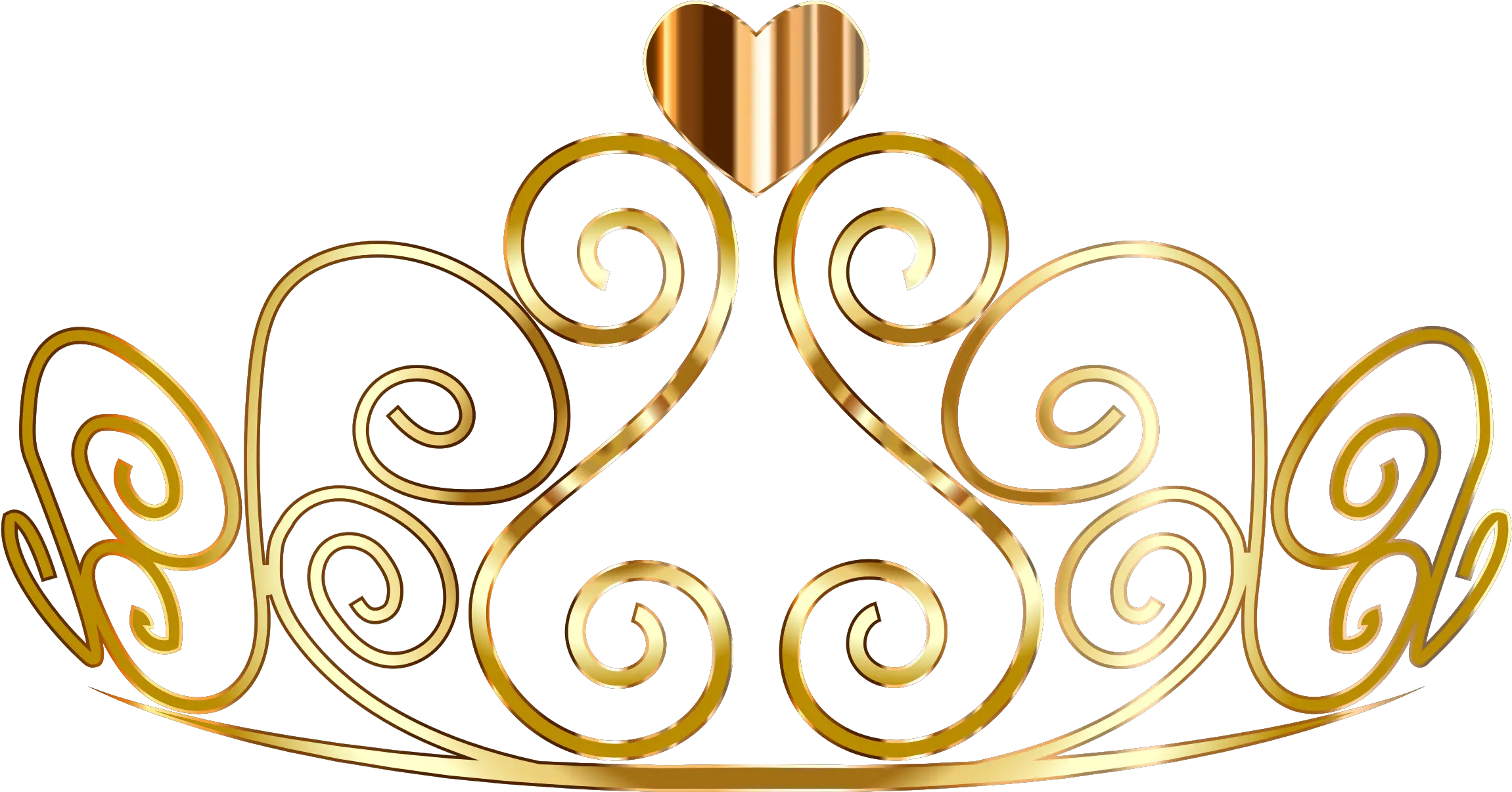Golden Princess Crown Png File Transparent Background Gold Princess Crown Png Queen Crown Png