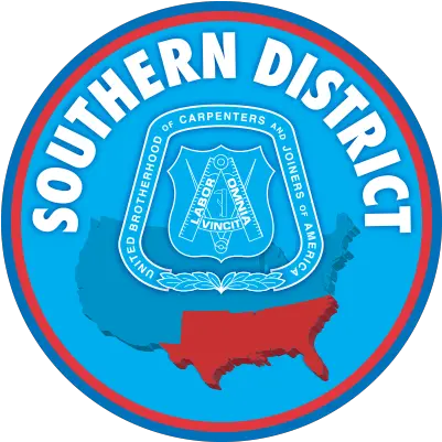 Southern District Of The United Brotherhood Carpenters Logo Kinh T Quc Dân Png Carpenter Logo