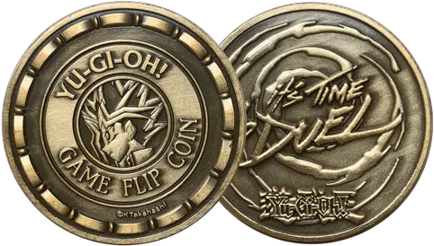 Yu Gioh Flip Coin At Mighty Ape Nz Yugooh Game Flip Coin Png Yugioh Logo Transparent