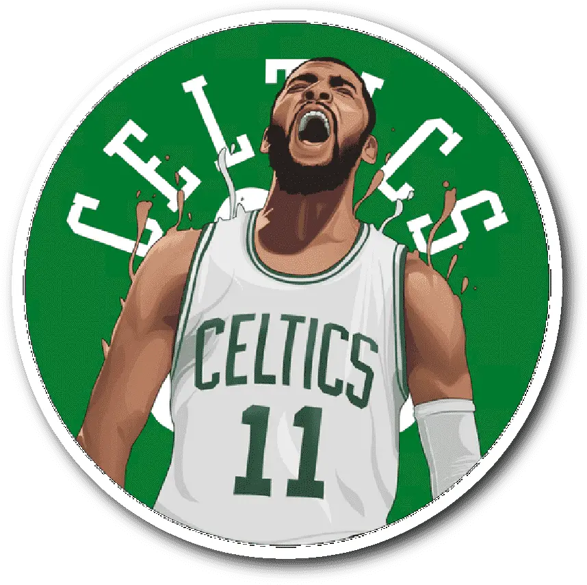 Boston Celtics Logo Png Boston Celtics Kyrie Irving Logo Kyrie Irving Png