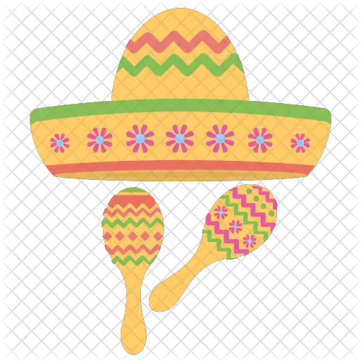 Cinco De Mayo Icon Of Flat Style Cinco De Mayo Motif Png Cinco De Mayo Png