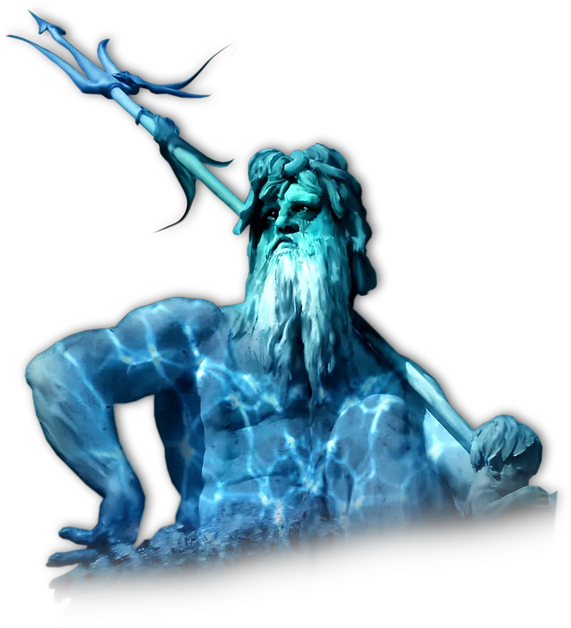 Poseidon Trident Png Bleu Poseidon Trident Png Trident Png