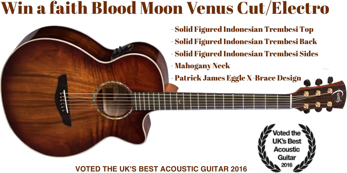 Blood Moon Png Win A Faith Blood Moon Venus Guitar Worth Acoustic Guitar Venus Transparent Background