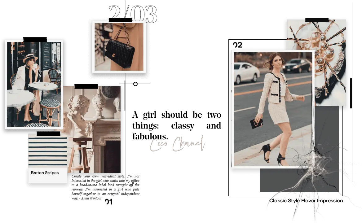 Classic Style Flavor Impression Theultimatewardrobecom Art Png Coco Chanel Style Icon