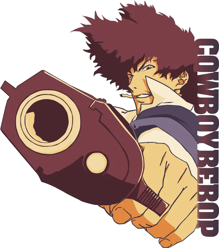 Piece I Based Off Of The Japanese Anime Cowboy Bebop Transparent Cowboy Bebop Spike Png Spike Spiegel Png