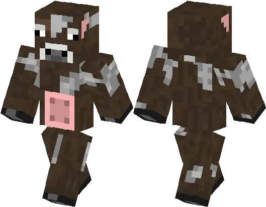 Cow Herobrine Nova Skin Minecraft Boy Png Minecraft Cow Png