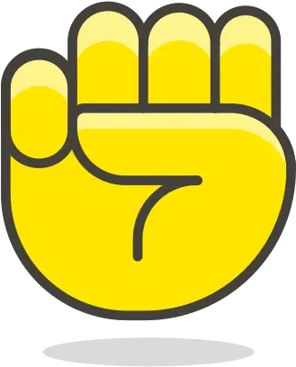 Raised Fist Free Icon Iconiconscom Index Finger Up Transparent Png Fist Icon