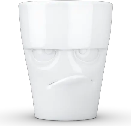 Mug With Handle Grumpy White 350 Ml 58products Tassen Face Mugs Png Grumpy Png