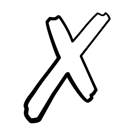 X Icon Png Transparent