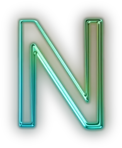 Download Free Png A To Z Alphabet Letters Images Neon Letter N Png Alphabet Png