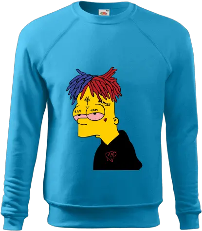 Menu0027s Pullover Fruit With Printing Xxxtentacion Simpson Xxxtentacion Mikina Png Xxxtentacion Png