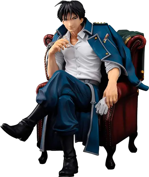 Roy Mustang 18 Figure By Sentinel Roy Mustang Figure Png Fullmetal Alchemist Transparent