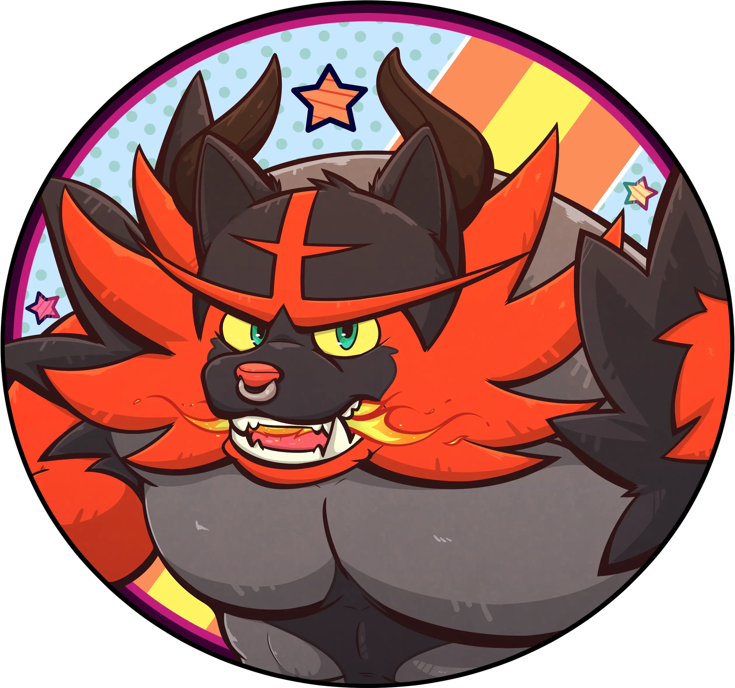 Download Hd Pokemon Icon Incineroar Incineroar Icon Png Incineroar Png