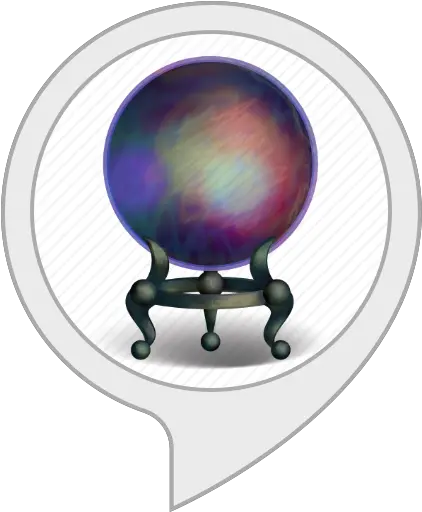 Alexa Skills Dish With Crane Amid Floral Scrolls Png Crystal Ball Transparent