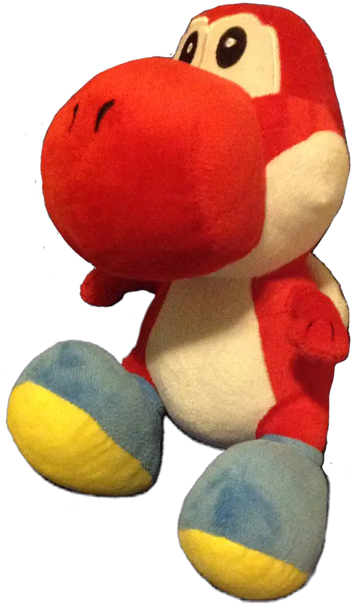 Red Yoshi Vesterandfriends Wiki Fandom Vester And Friends Yoshis Plush Png Yoshi Transparent