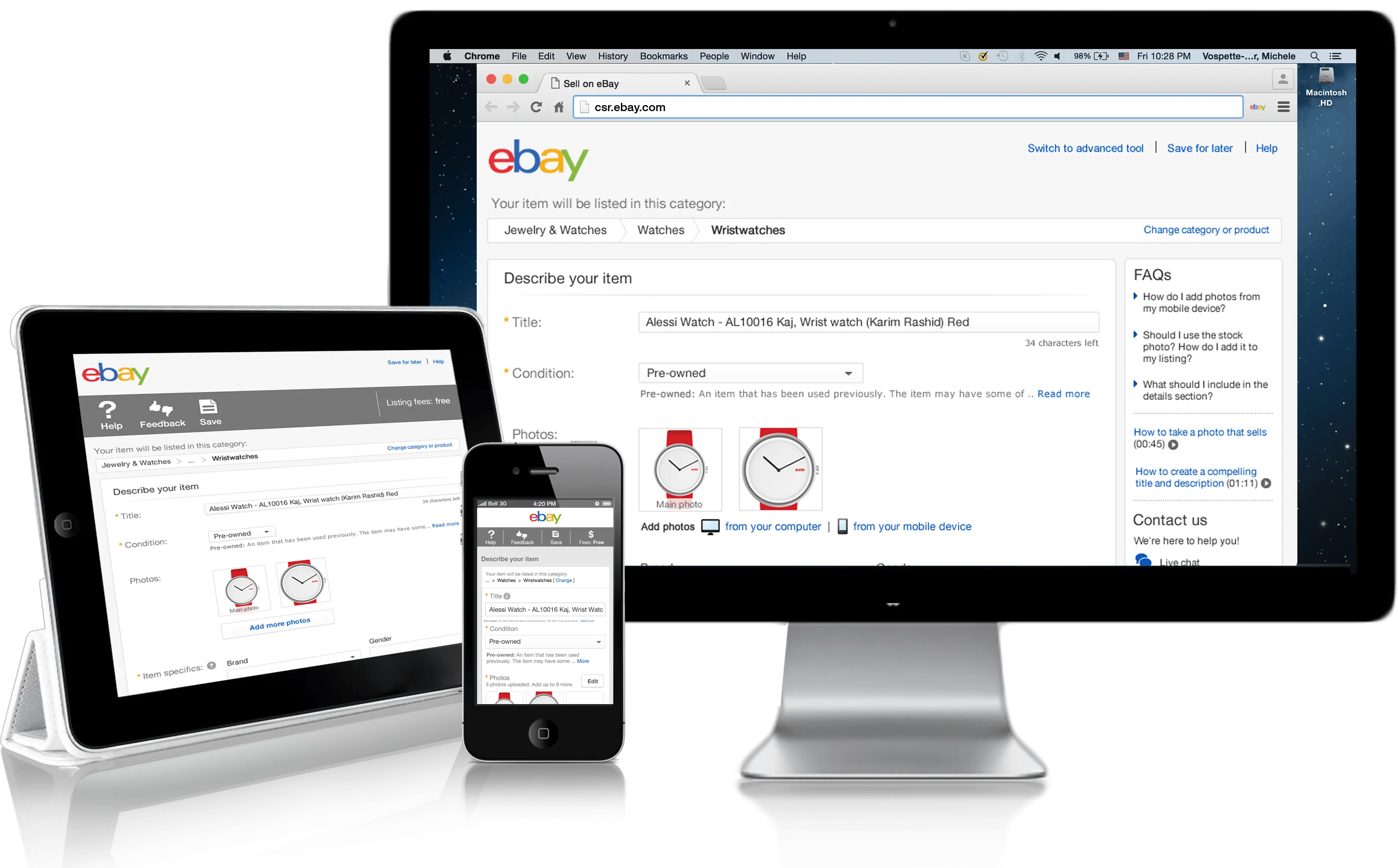 Ebay Consumer Toconsumer Listing Flow Technology Applications Png Ebay Iphone Icon