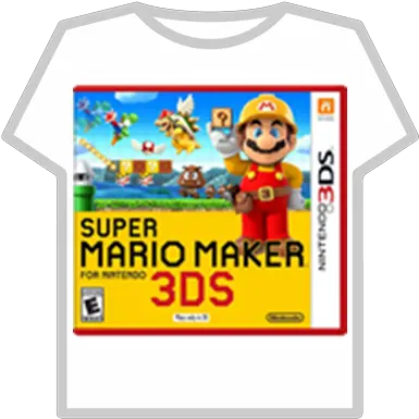 Super Mario Maker Roblox Super Mario Maker 3ds Png Mario Maker Png